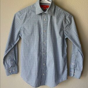 TALLIA Kids Blue Checkered button up Shirt